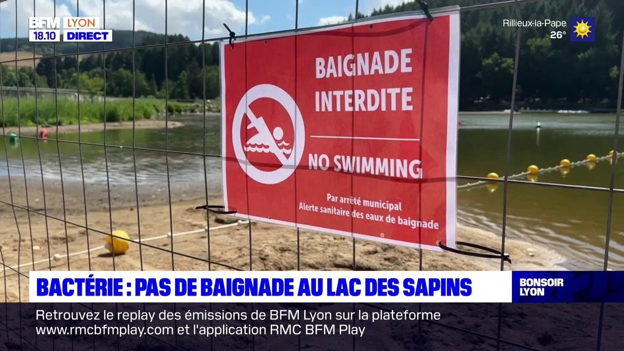 Baignade interdite au lac des Sapins YouTube Baignade interdite au lac des Sapins YouTube