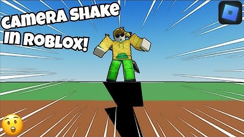 How to make CAMERA SHAKE in Roblox Studio!