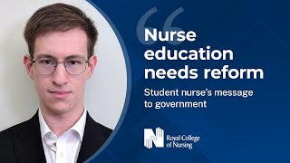 Nurse education needs reform: Student nurses message to government | Royal College of Nursing