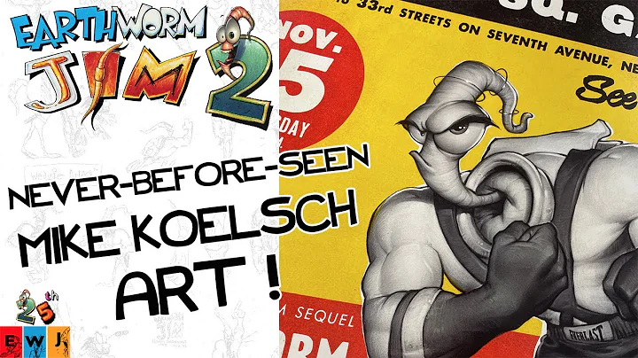 Earthworm Jim 2 - The Never-Before-See...  Art of ...