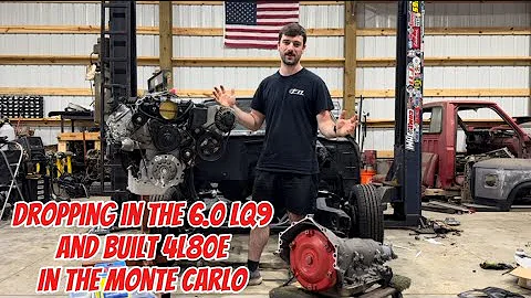 1970 Monte Carlo: The Monte Gets LS Swap and Built 4L80e Transmission
