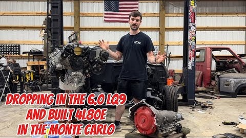 1970 Monte Carlo: The Monte Gets LS Swap and Built 4L80e Transmission