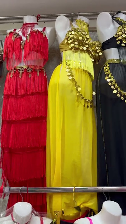 American girls' underwear for Arabic dance in the bedroom