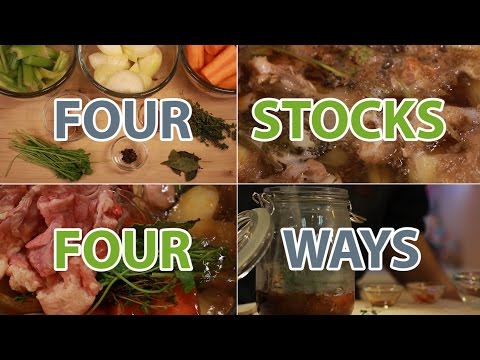 Four Stocks, Four Ways: How-to Make a Homemade Stock hqdefault