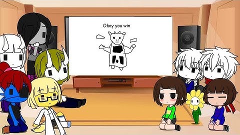 Undertale reacts to "Undertale in a nutshell"