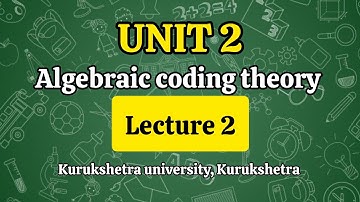 Lec 2(unit 2 )ACT, NEP ,  KUK UNIVERSITY SEM 3 #studyhub Every finite field is a splitting field