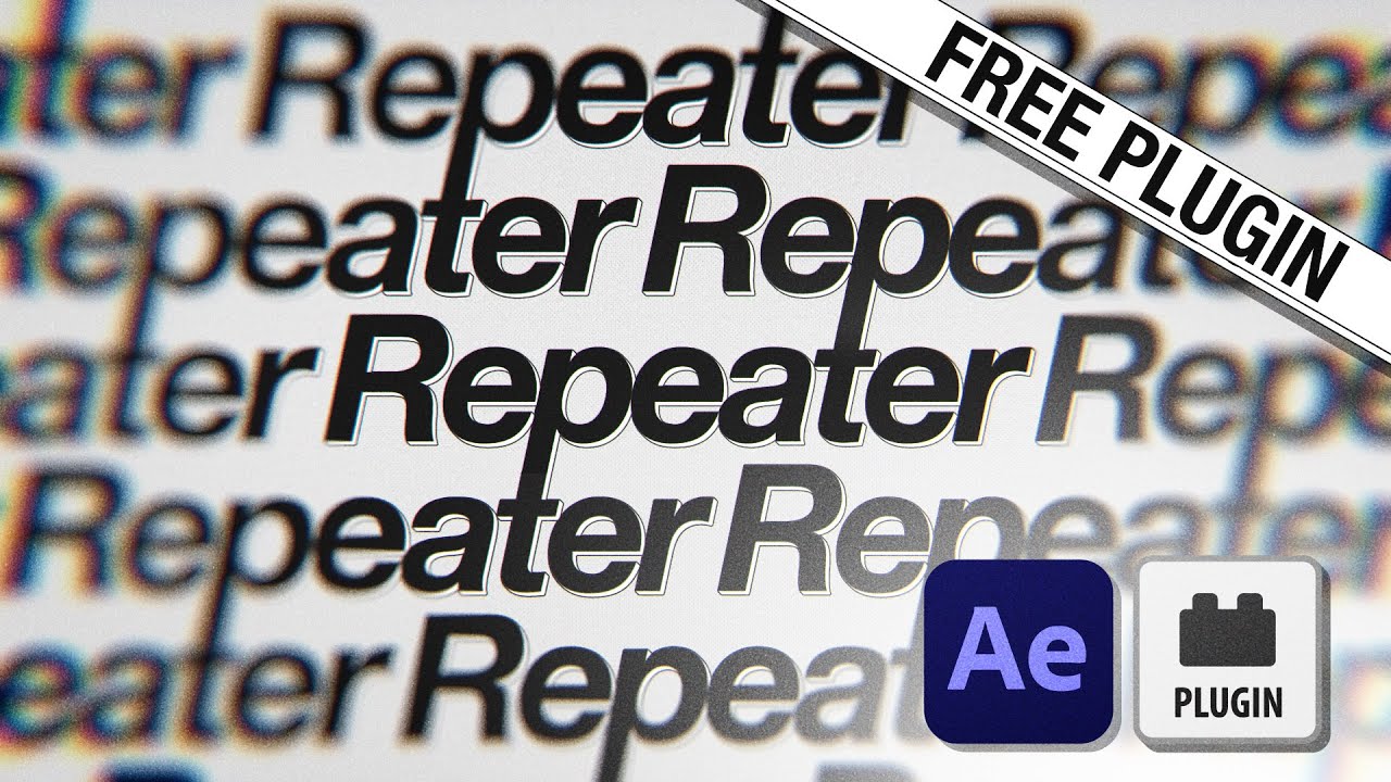 Repeater for After Effects YouTube