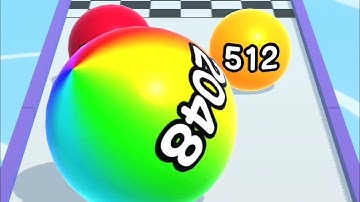 Ball Run 2048 GamePlay 109 ( Android & IOS GamePlays )