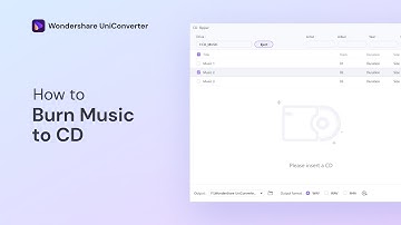 How to Convert CD to MP3 on Window | Wondershare UniConverter