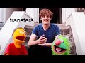 How a transfer works but with muppets