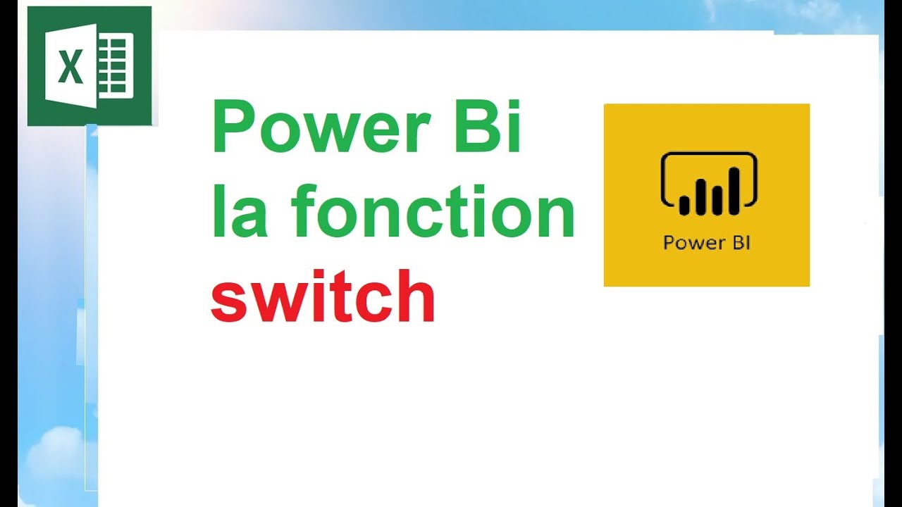 Power bi la fonction switch - YouTube