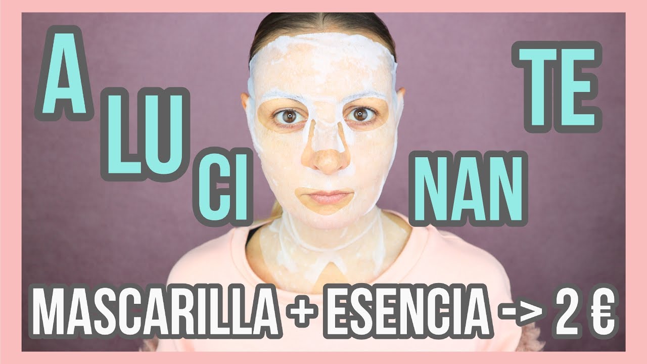 LA MEJOR MASCARILLA FACIAL + ESENCIA POR 2€