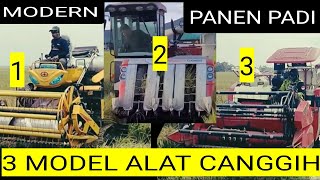 Alat Panen Modern Adu Kecepatan