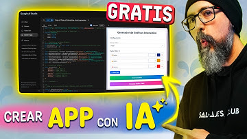 Crea tu APP con la NUEVA IA de Google 【 100% GRATIS + SIN PROGRAMAR 】 Google AI Studio Tutorial