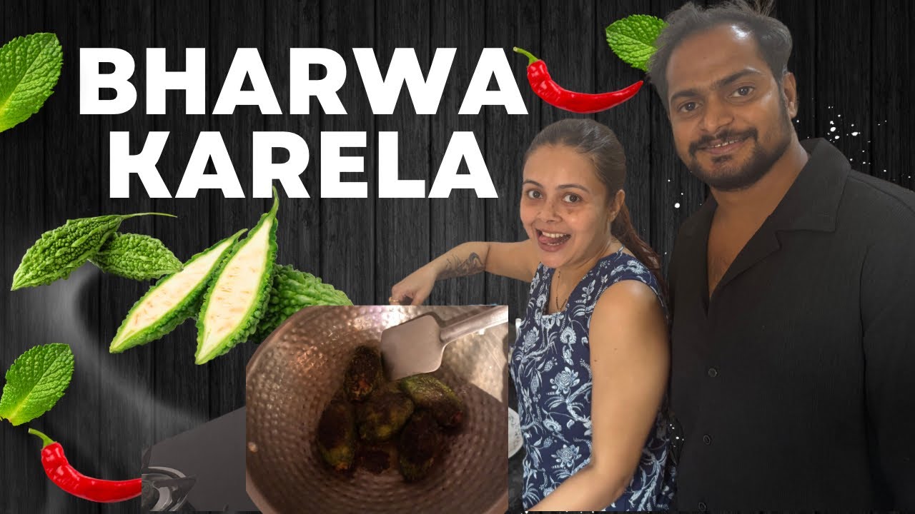 STUFFED KARELA FOR SHAAN #ramadanspecial #cookingathome #devoshaan #devoleena #day3 #familyvlog