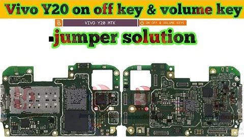Vivo y20 on off key & volume key jumper solution#thesoilboy