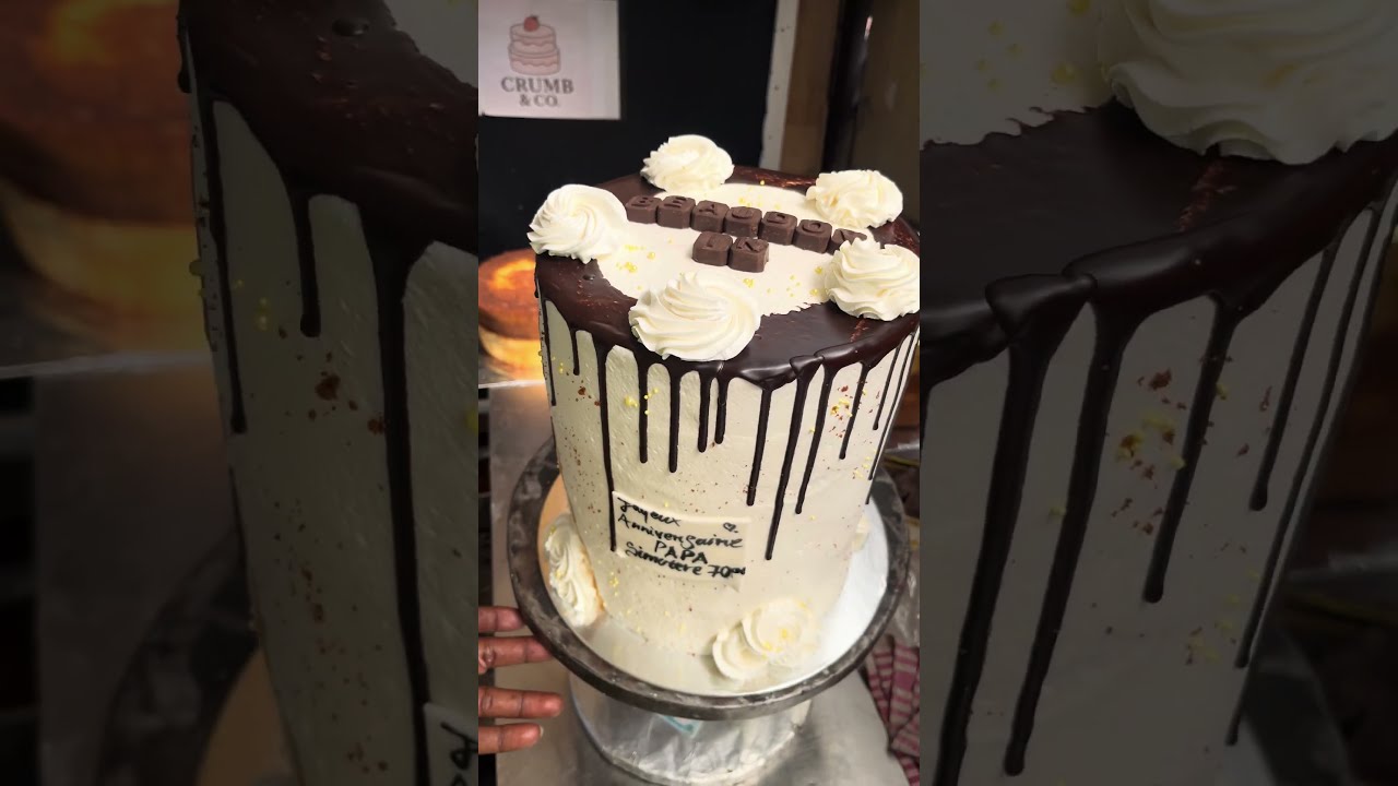 Luxury Chocolate Drip Celebration Cake BEAUDOIN IS Edition