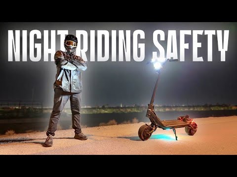 Electric Scooter Night Riding Guide: Essential Safety Tips & Gear!