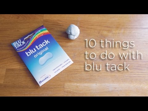 10 Amazing Uses for Blu Tack 