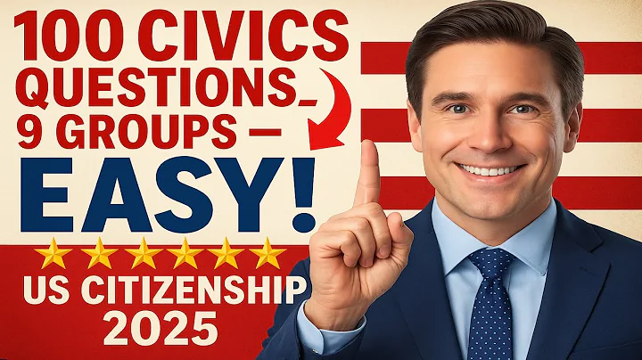 100 Civics Questions for US Citizenship 2025 – Grouped by 9 Topic and Full Answers - Learn Easily