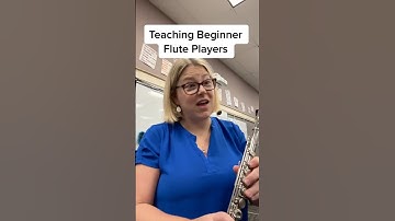 You’ve almost got it! #flute #banddirector #flutelessons #beginnerband #band #schoolband