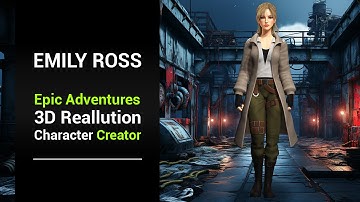 Introducing Emily Ross - A Stunning 3D Character Pack for Character Creator 4 and Unreal Engine 5