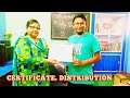 S.S.COMPUTER INSTITUTE||CERTIFICATE distribution ceremony CHOWK LKW by- COMPUTER GYAN.