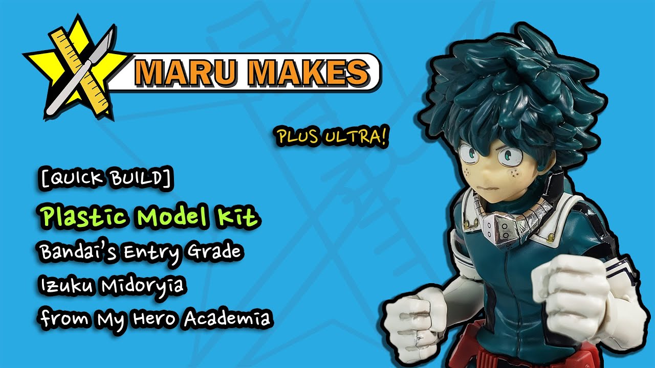 [Quick Build] Bandai Spirit's Entry Grade Izuku Midoryiua (My Hero Academia)