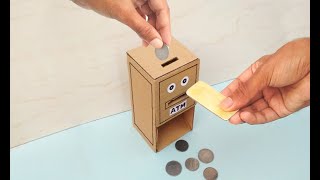 How to make cardboard atm | mini atm machine cardboard