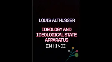 Qual a teoria de Louis Althusser?