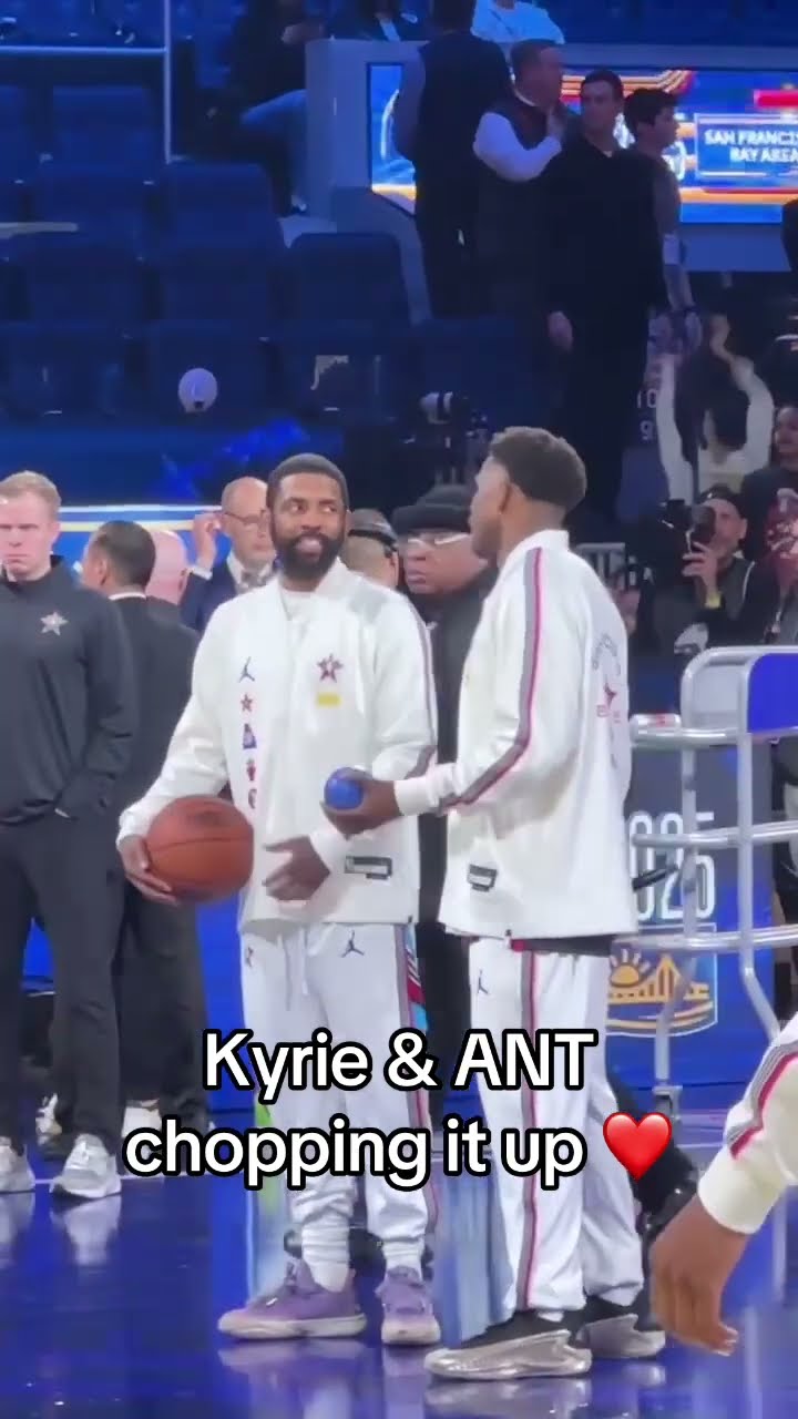 Kyrie \u0026 Ant-Man chopping it up