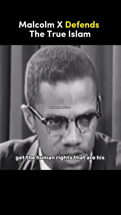 Malcolm X Defends The True Islam #malcolmx #quraan #quranquotes #sunnahreminders