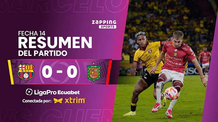 Barcelona SC 0 - 0 Deportivo Cuenca / Fecha 14 / LigaPro Ecuabet conectada por Xtrim