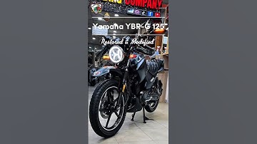 Special Modification for yamaha lover #ybr125g #bikemodification #yamaha