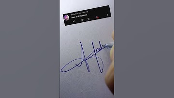 AFRAH name signature ✨ #shortaday #viral #shorts