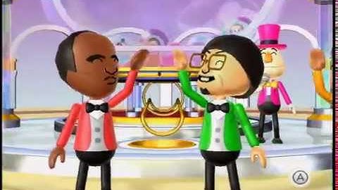 Wii Party -Bingo (Expert, #39) Player Bob vs Eduardo vs Shinnosuke vs Greg