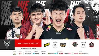 🔴 LIVE | MPL ID S17 | Regular Season Day 1 Week 6 | English