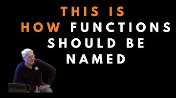 How to name functions -  Uncle Bob