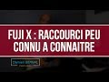 Raccourci pour formater carte sd sur fuji x