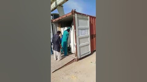 Ziarath White Marble Container loading | Karachi | 2022 #JK_Marble_company