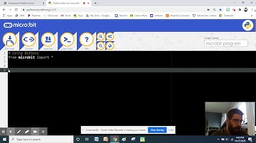 6th Grade STEM - Part 1 (Programming With Buttons) - Programing With the Microbit and Python
