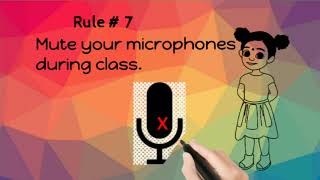 Online Class Rules For Kids