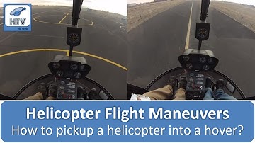 How To Pickup a Helicopter Into a Hover