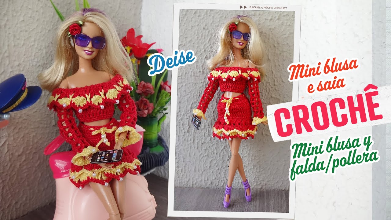 Barbie – Raquel Gaúcha Crochet