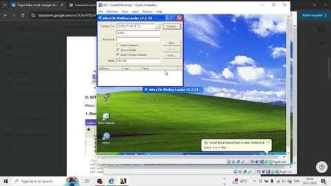 Simulasi Routing Statik GNS3 (Mikrotik)