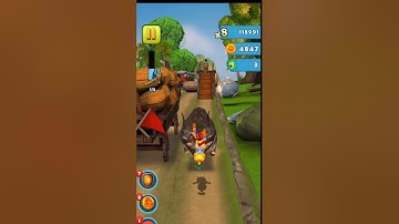 Little Krishna 3D gameplay video || Little Krishna vs putna🧞‍♂️|| game runway || 9Level #56 #shorts