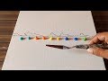 Abstract Painting Demo / Landscape / Soothing & Relaxing!!!