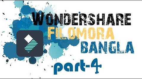 How to Make a Wondershare Filmora Professional lower thirds Video [Bangla tutorial] part-4