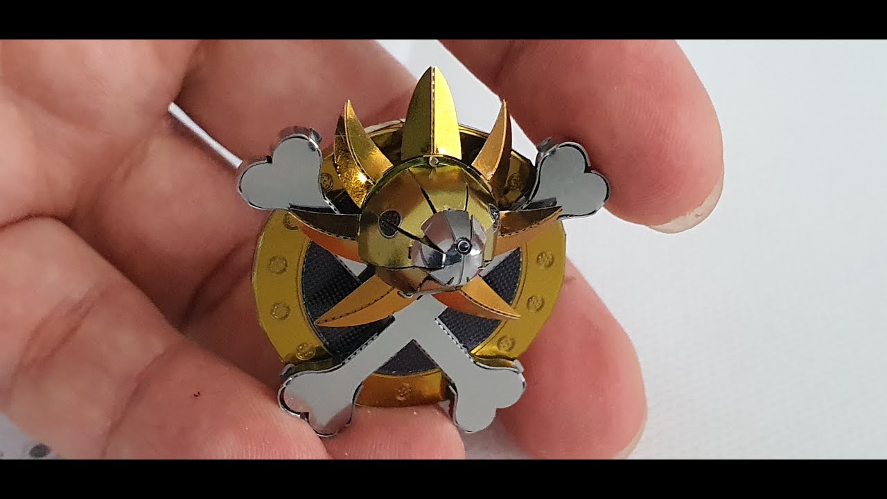 Thousand Sunny Ship One Piece Model Puzzle Metal Color : Part 2 