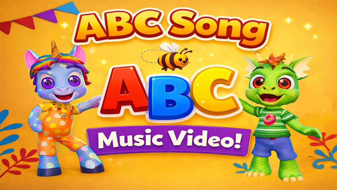 ABC Food Fiesta Song 🍕🌭🍩 | Alphabet Music Video for Kids | Unicorn ...